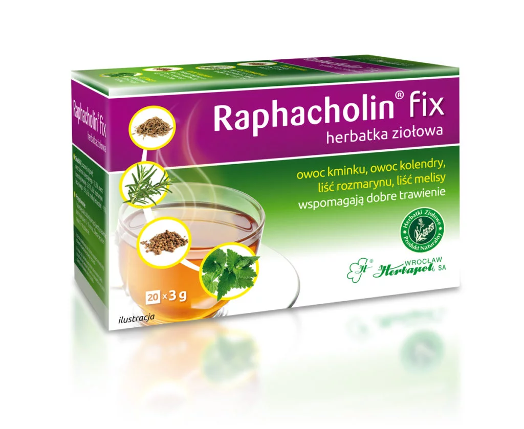 Raphacholin fix, herbatka ziołowa